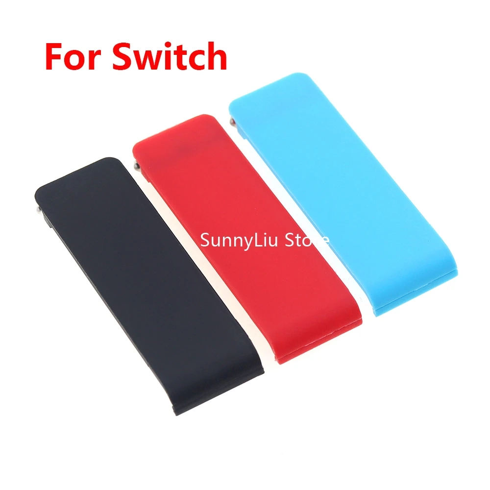 10pcBack Bracket ฝาครอบด้านหลังสนับสนุนขาตั้งกล้องสําหรับคอนโซล SWITCH กลับ Kickstand SHELL สนับสนุนขาตั้งขาตั้งผู้ถือสกรู