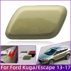 For Ford Kuga 2013 2014 2015 2016 2017 Escape 2017 2018 2019 Front Bumper Headlight Washer Spray Nozzle Cover Cap Shell Lid Trim