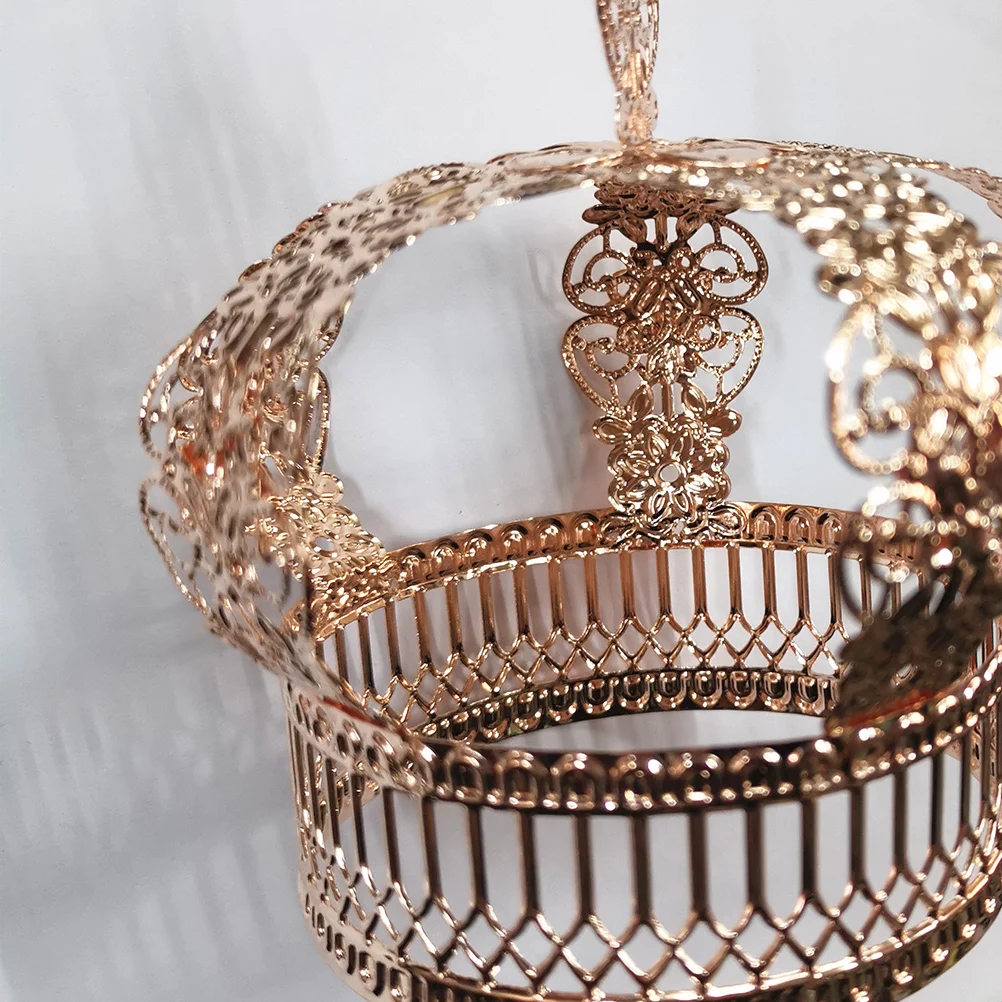 

Crown Cake Decorating Princess Christmas Topper for Boys Golden Wedding Baby