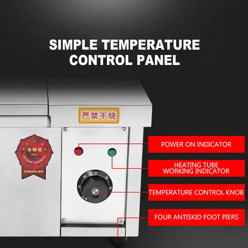 

Vertical Intelligent Constant Temperature Electric Fryer 23L Large Capacity for Potato Chips Fried