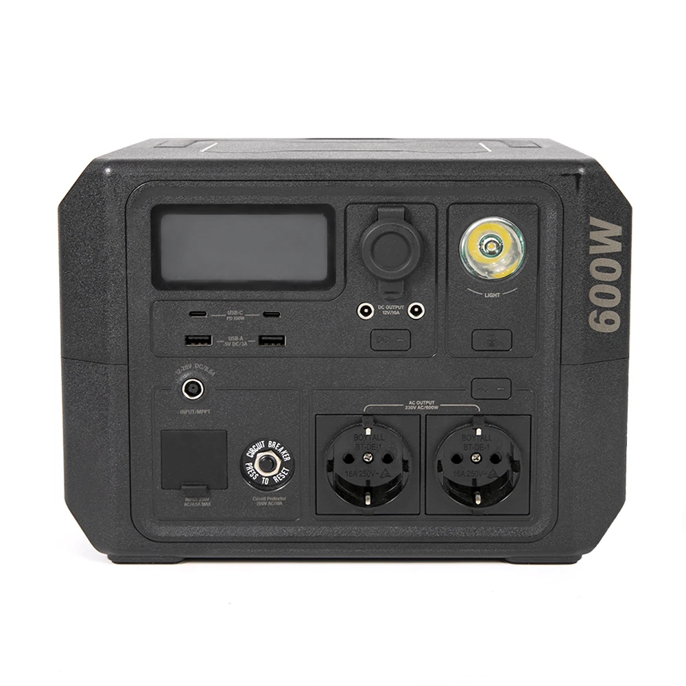 

Energia Portatil Lithium Battery Portable Electricity Solar Generator Portable Power Station 600w With Solar Panel