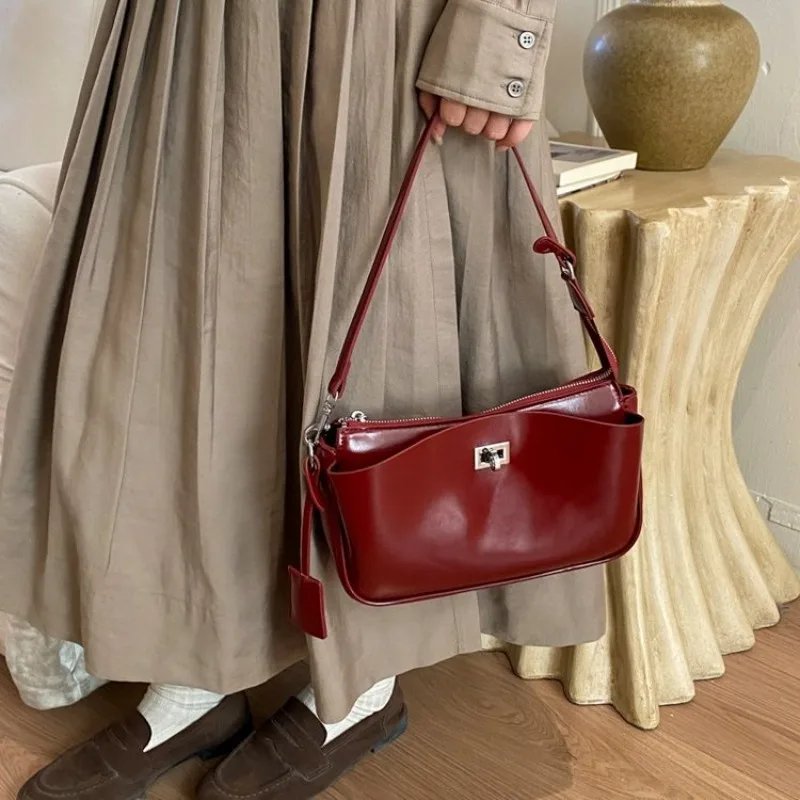 

Elegant Paris Style Ladies Tote Bag Luxury Leather Trendy Crossbody Messenger Handbag for Women Daily Life