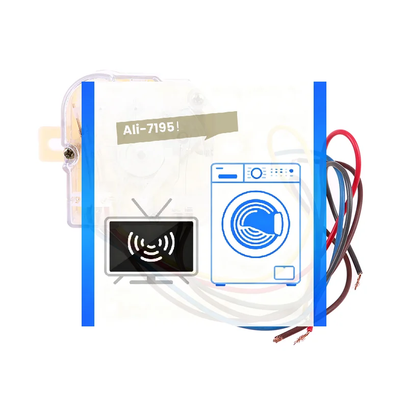 6Wire 180Degree Washing Machine Timer Switch Wash Timer Semi-Automatic Double-cylinder Washing Machine Accessories