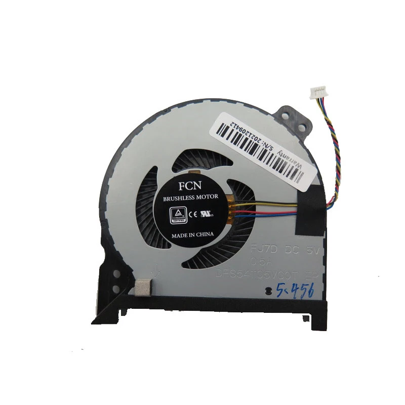 مروحة وحدة معالجة الرسومات للكمبيوتر المحمول DFS541105VC0T-FJ7D 1323-00XJ000 DC5V 0.5A
