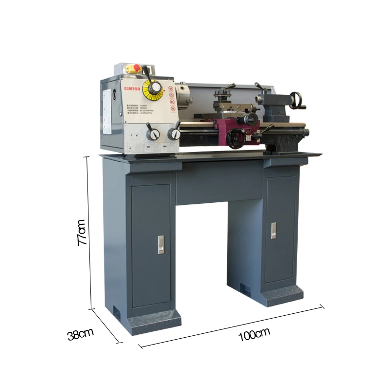 Universal Horizontal Mini Small  Bench Lathe Machine CJM250