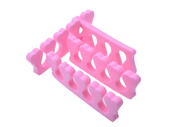 

Soft Toe Spacers for Nail Art, Prevents Polish Staining, Comfortable Foam Dividers 1 Pair, Pedicure Must-Have