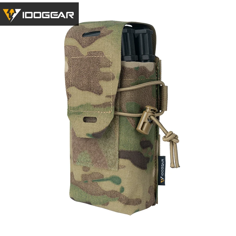 

IDOGEAR Тактический Двойной 5,56 Mag Pouch MOLLE, сумка для магазина Mag Carrier Hunting 3594