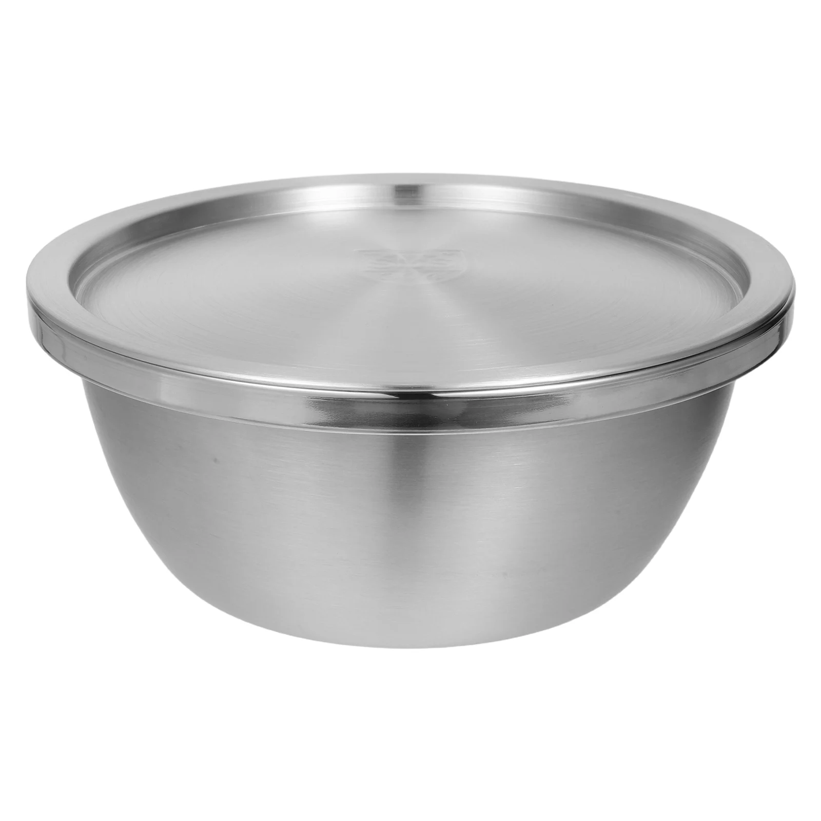 

Stainless Steel Pot 304 Mixing Bowl Kitchen Container 24cm Salad Basin Egg Beater Food Storage Baking Tool Lightweight Soup