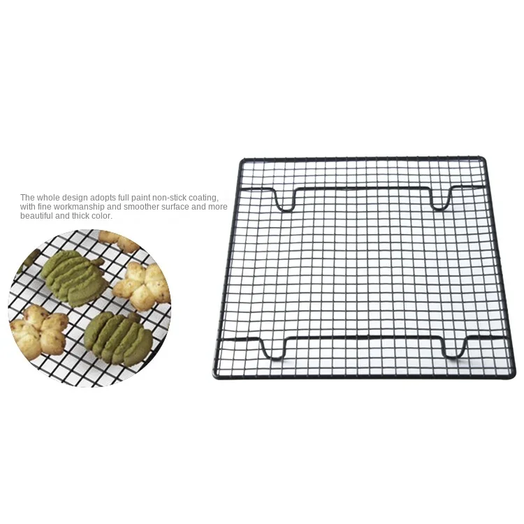 Cooling Rack for Baking Cake Pastry Bread Pie Biscuit Dish Tray Nonstick Stainless Steel Drip Dry Cooling Grid Kitchen Gadgets