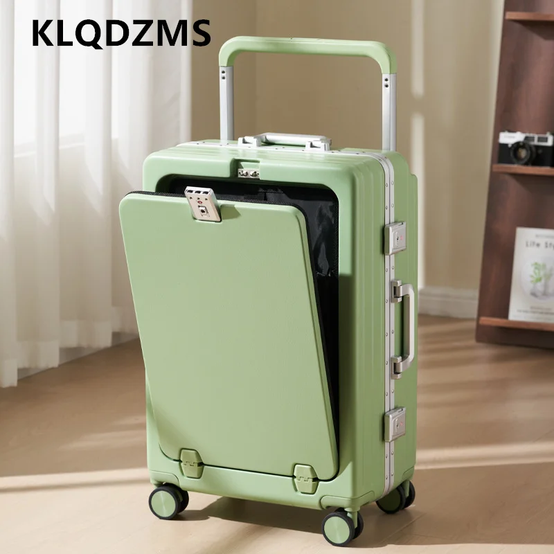 KLQDZMS Carry-on Travel Luggage Front Opening Laptop Boarding Case 20