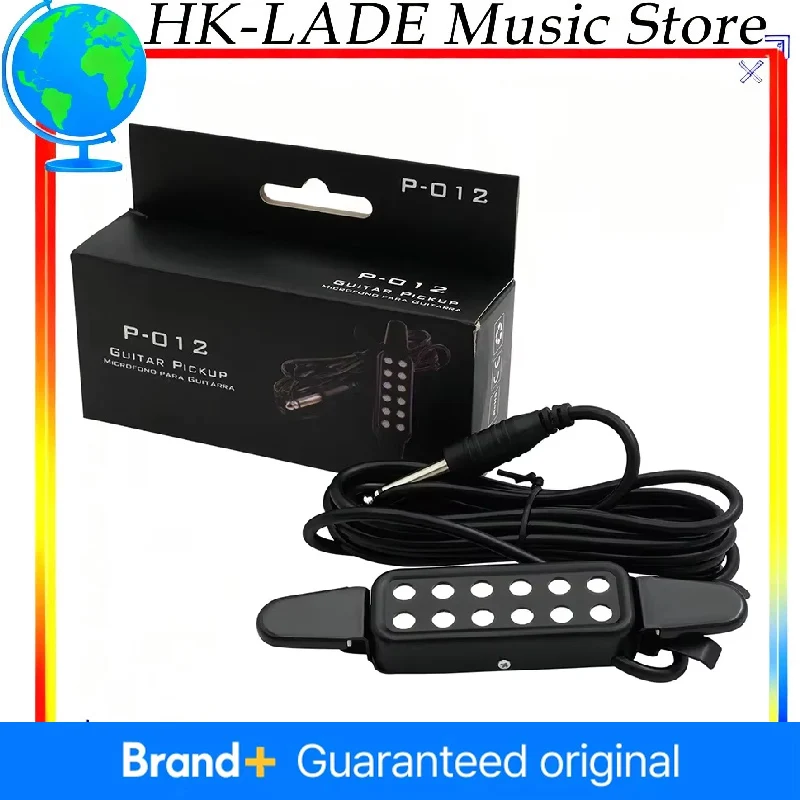 مشبك ثقب الصوت الاحترافي للجيتار الصوتي مع كابل 3 أمتار وجهاز استقبال منخفض الضوضاء - ملحق جيتار أساسي P-012 #1