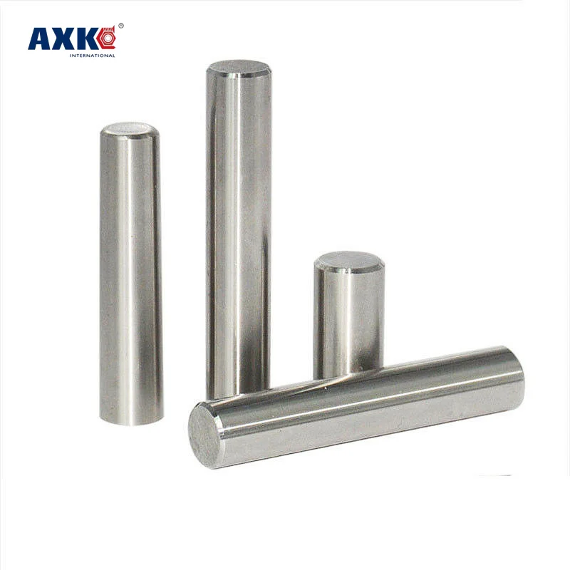 Pines cilíndricos de acero para cojinete, pasadores de posicionamiento de aguja, diámetro 5*5 6 7 8 10 12 14 15 16 18 20 22 24 25 28 30, 50 unids/lote