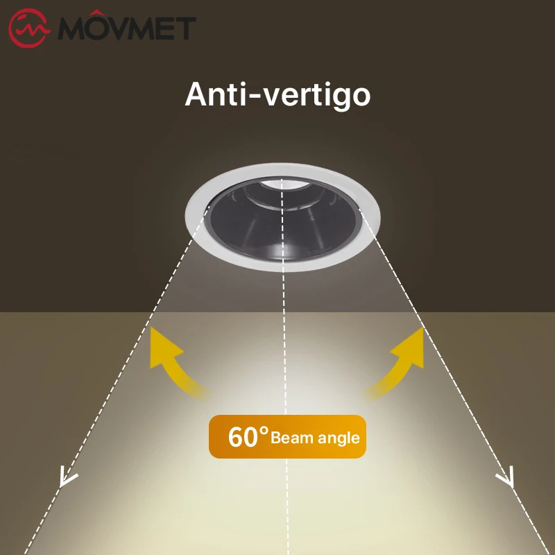 Sufitowy reflektor LED lampa ścienna z wąską ramką wbudowane aluminium do salonu sypialnia korytarz przeciwodblaskowy przenośny do użytku domowego