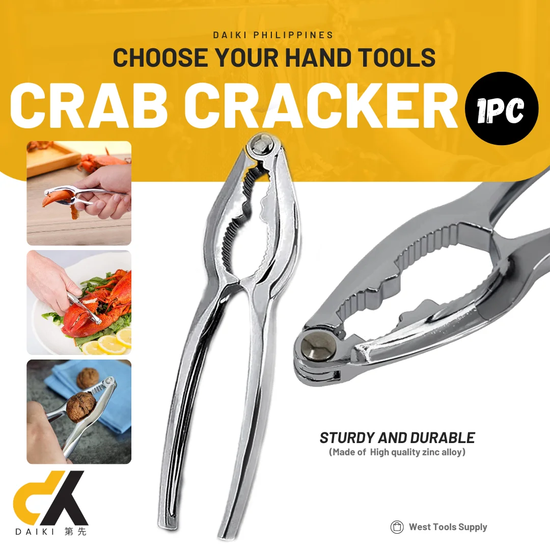 1pc Multifunctional Clam Opener Zinc Alloy Walnut Clip Scallop Oyster Nut Crab Lobster Crackers Seafood Tools Kitchen Accessorie