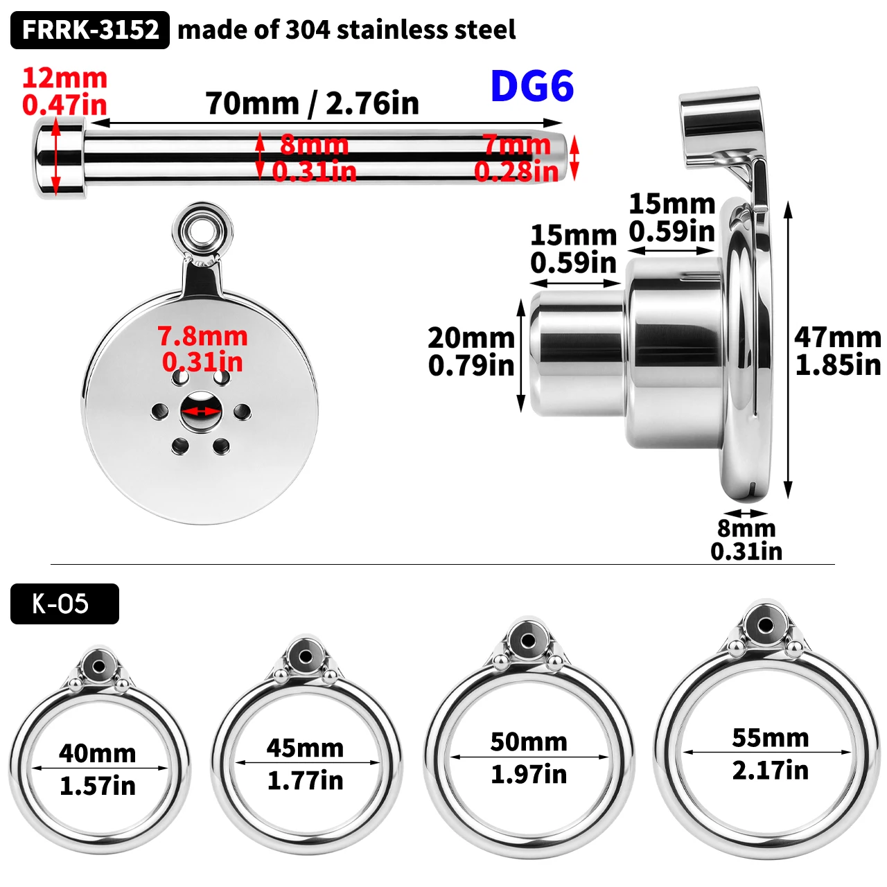 Metal Urethral Plug Inverted Flat Male Chastity Cage with Curve Penis Rings Adult BDSM Sex Toys Male Abstinence Restraint