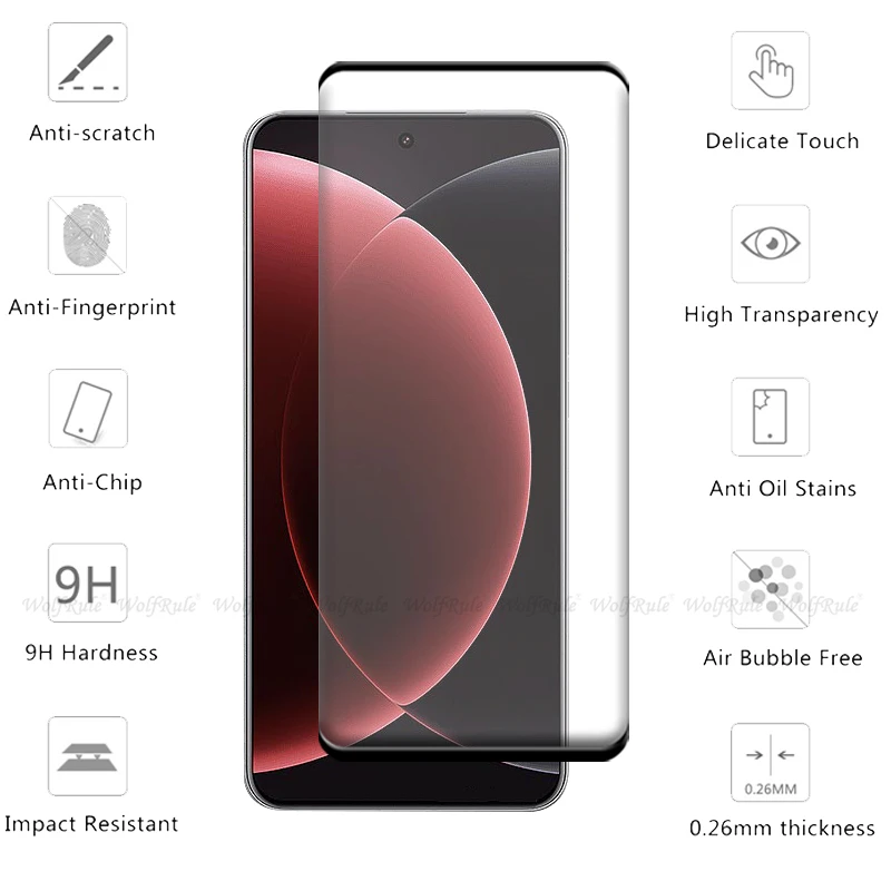 6-in-1 For Xiaomi 15 Ultra Glass For Xiaomi Mi 15 Ultra Tempered Glass Full Curved Screen Protector Xiaomi 15 Ultra Lens Glass