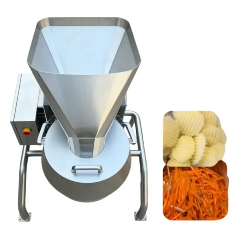 Multifunctional Large Vegetable Slicer Wave Chip Cutter Potato Chili Slicer Kitchen Tool for Making Crinkle Cut Fries Chips
