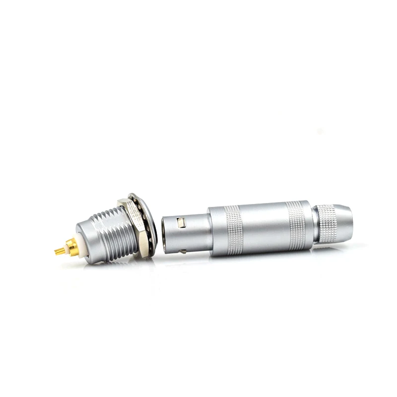 FFA ERA Dual Coaxial Plug Socket Push-Pull Self-Locking Connector Female Aviation Head for Testing Equipment Medical Treatment