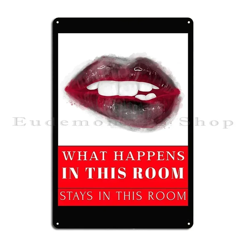 What Happens In This Room Stays In This Room Metal Sign Living Room Designing Cinema Wall Mural Cinema Tin Sign Poster