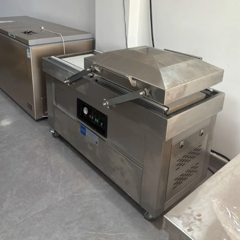 

Double Chamber Vacuum Machine Compressor Automatic Vacuum Packaging Machine Large Plastic Sealed Food