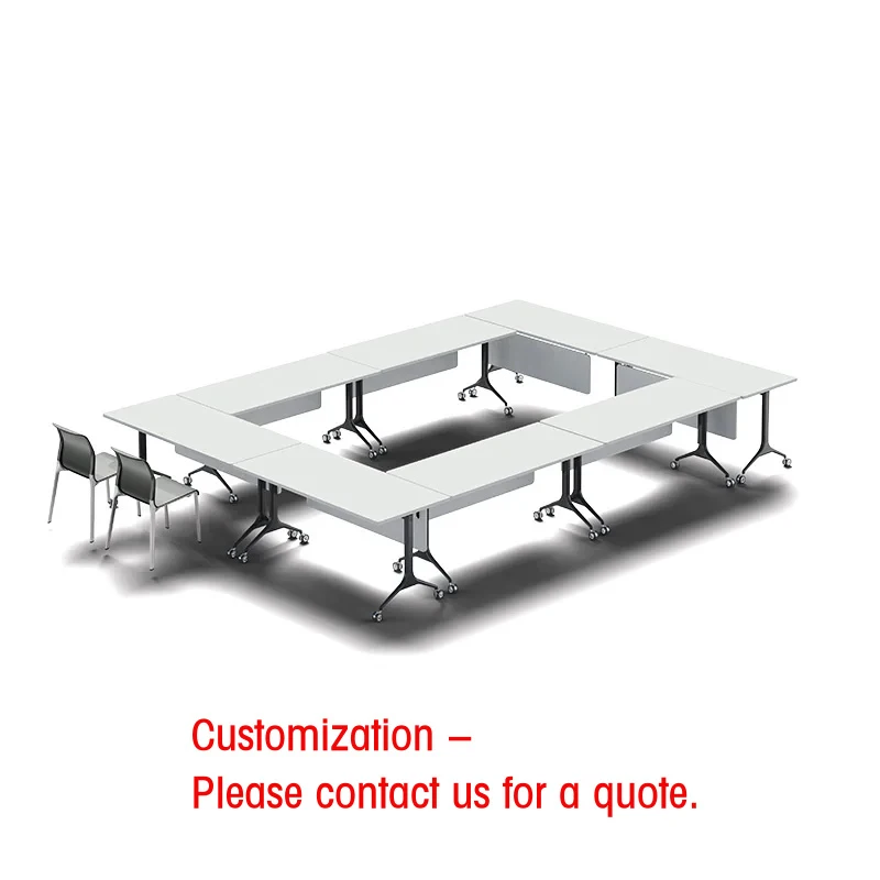 custom.Mobile Nesting Training Table with Flip Top Wood Surface and Locking Casters Corporate Training and Classroom
