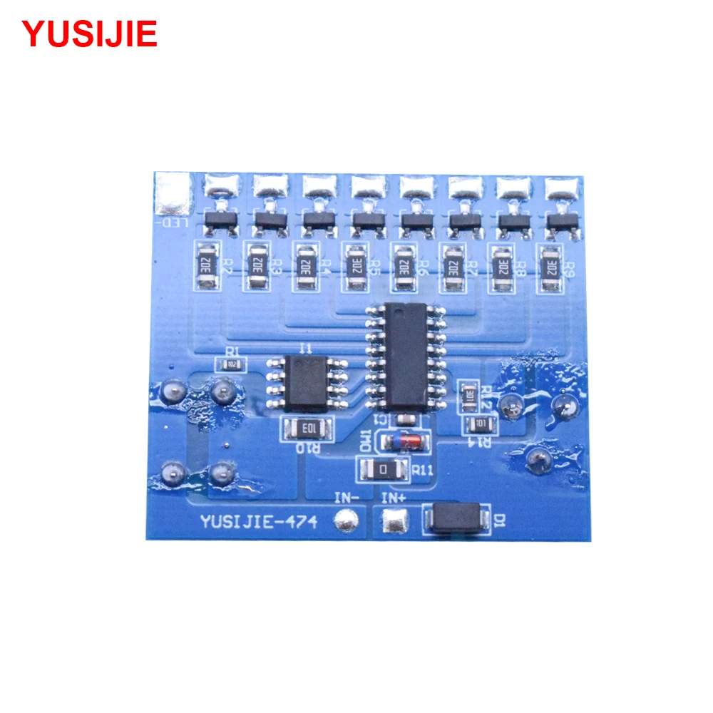 YSJ-474   6V-12V water light breathing flashing red and blue warning light billboard display LED light module