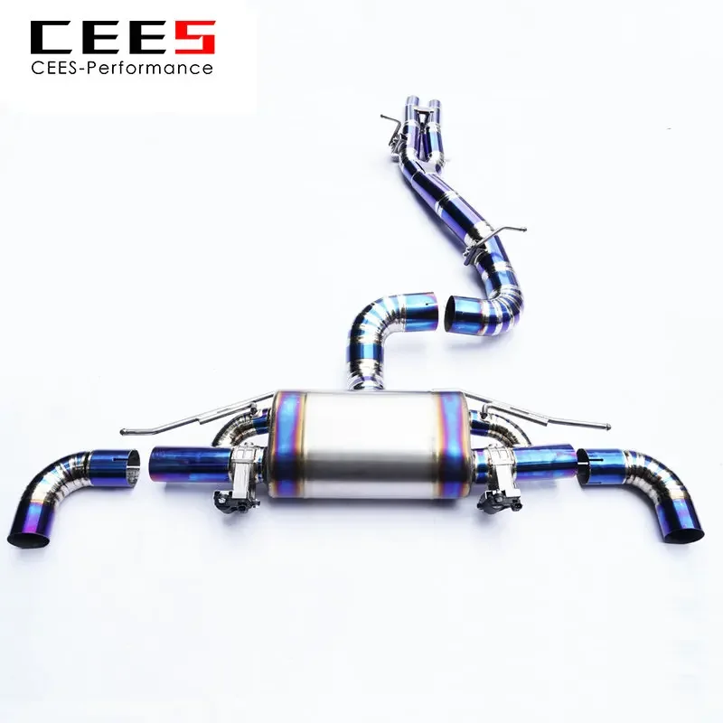 Catback Exhaust For AUDI TTRS RS3 8J/8S 8V 8Y 2.5T 2009-2022 Titanium alloy Exhaust Pipe High Performance Car Exhaust System