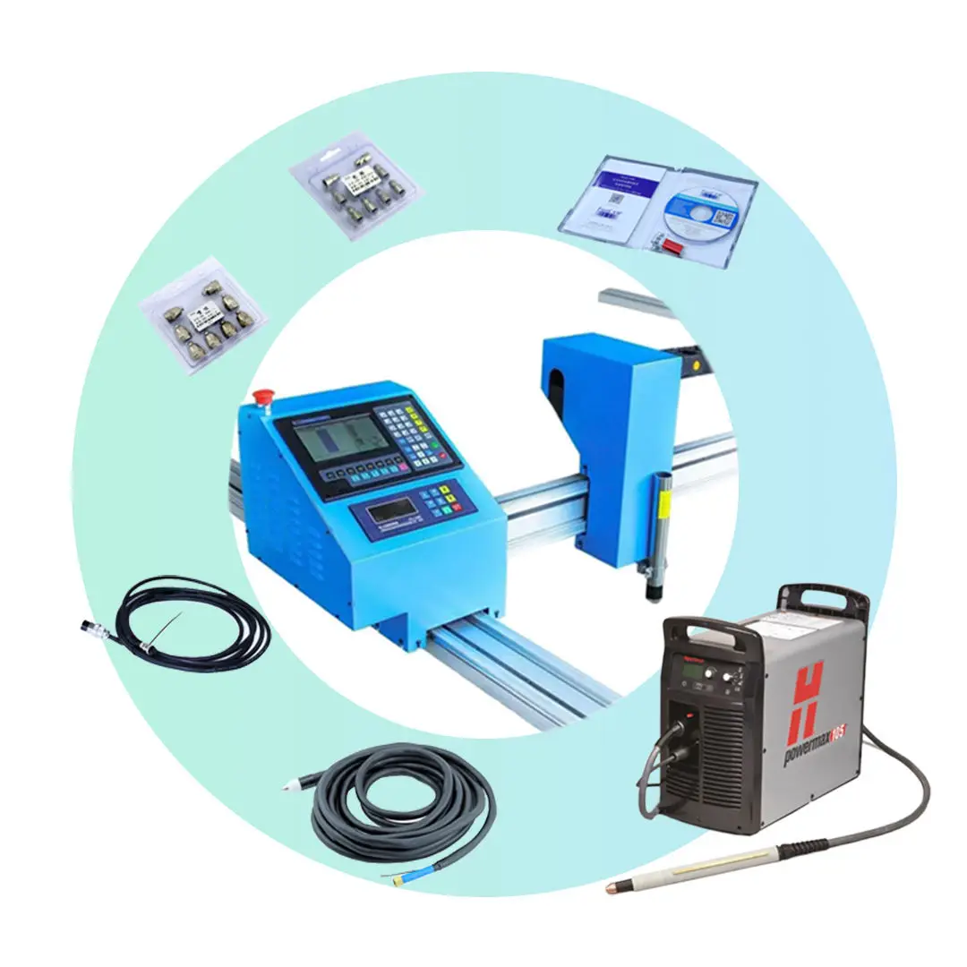 MG-2430 numerical control plasma cutting machine Mini gantry portable plasma cutting machine cheap