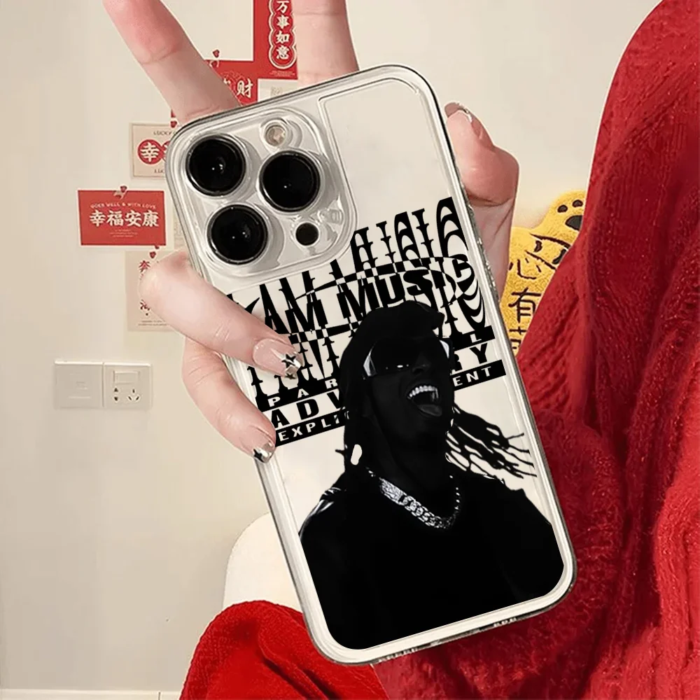 Rap P-playboi Carti Phone Case FUNDA For IPhone 12 11 13 14 15 16 17MINI Max Pro Plus Shockproof Soft Clear Back Cover