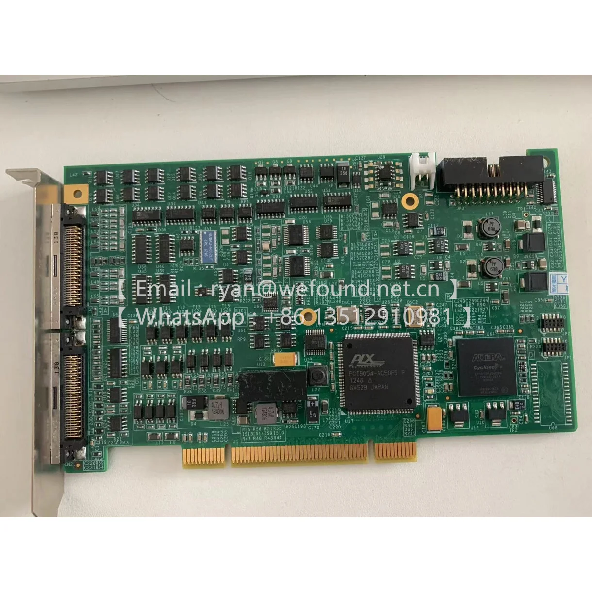 

PCI-9524 24-битная прецизионная входная карта тензодатчика