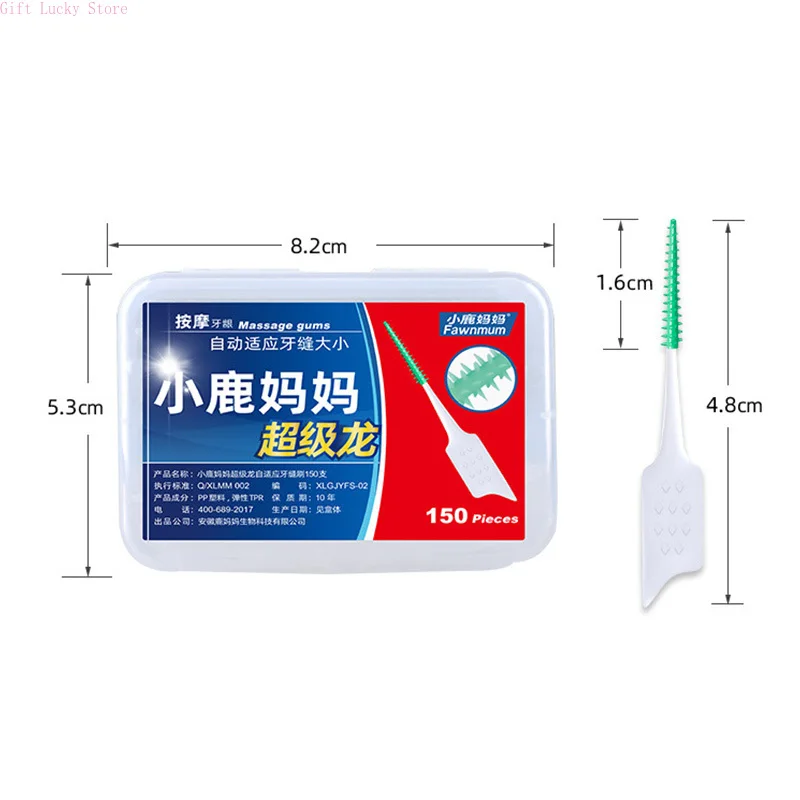 150Pcs Dental Floss Water Pick Dentistry Beauty Health Products Tooth Pick Interdental Brushes Supplies