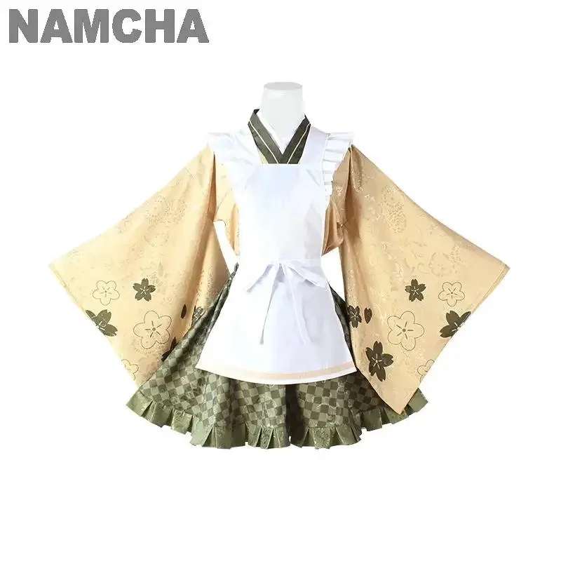 

Colorful Stage Project Sekai Shinonome Ena School Uniform Costume Maid Cosplay Anime Enanan Kimono Skirt Cloak Ap WDb;4.f'7;j,3'