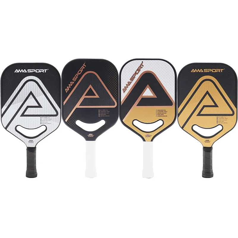 

AMASPORT 3K Carbon Fiber Pickleball Paddles PP Honeycomb Thick Core Thermoformed Widebody Pickleball Rackets