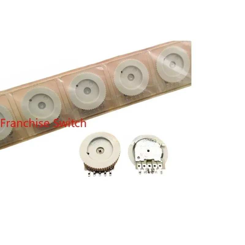 50PCS 16*2 C50K Volume Potentiometer, 5 Pins Of Dual Patch, Pull Plate  Gear  Adjustment