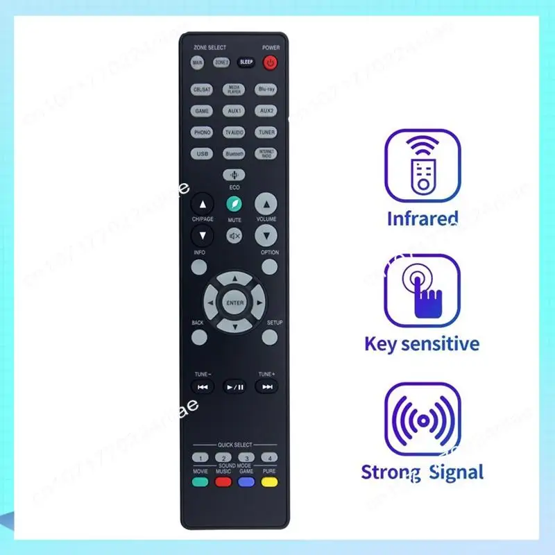 A17Z Replace RC-1244 Remote Control For DENON AV Surroud Receiver RC-1244 Remote Control