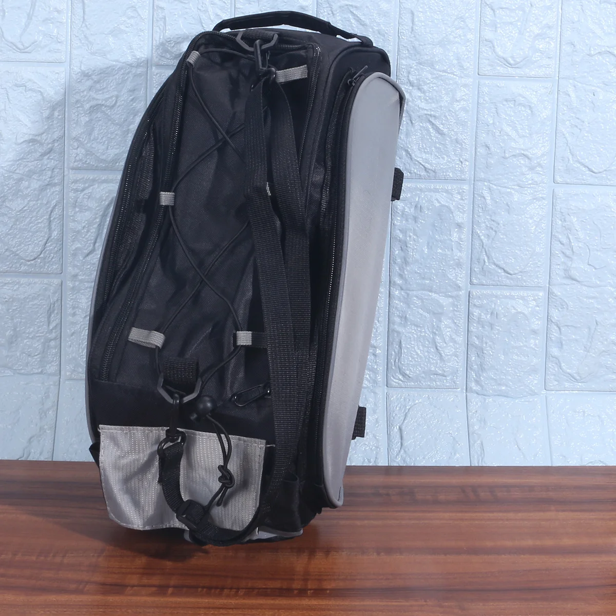 Bicycle Rear Bag Shock-Proof Bike Saddle Bag For Outdoor Cycling Travel Storage Pouch Reflective Safety Riding