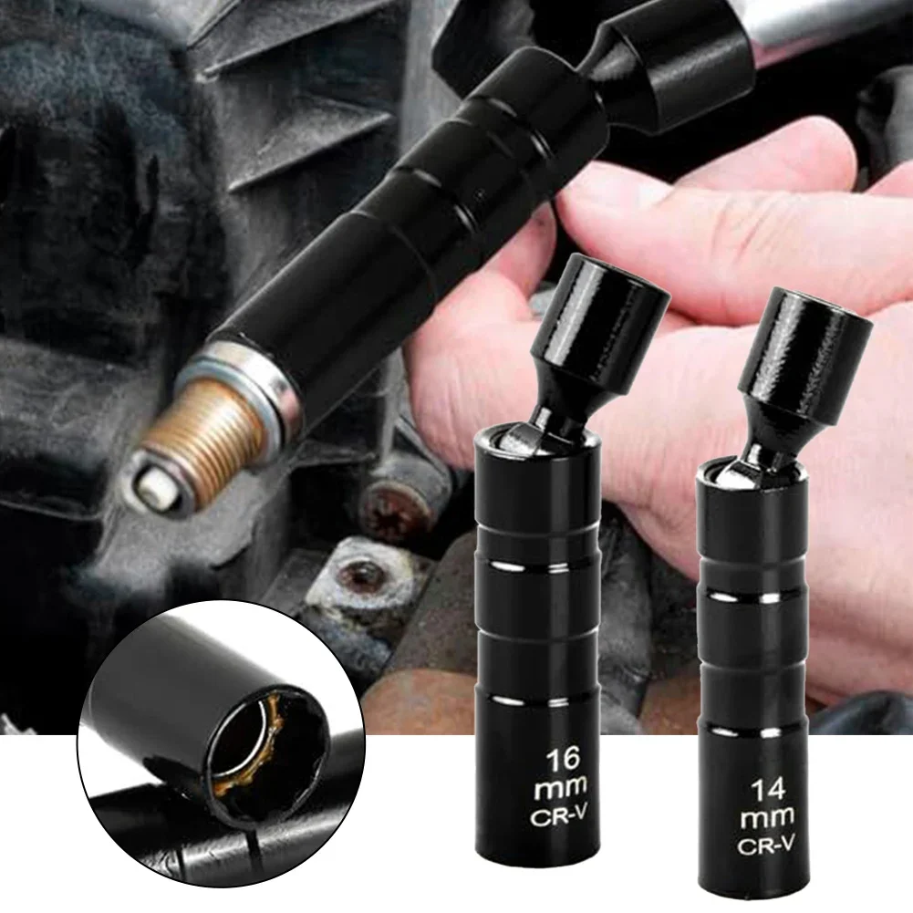 2 шт., 14/16 мм, 3/8 дюйма, адаптер для искрового ключа, набор разъемов для экстрактора искры для N54 N55 N63 E90, инструмент для ремонта автомобиля