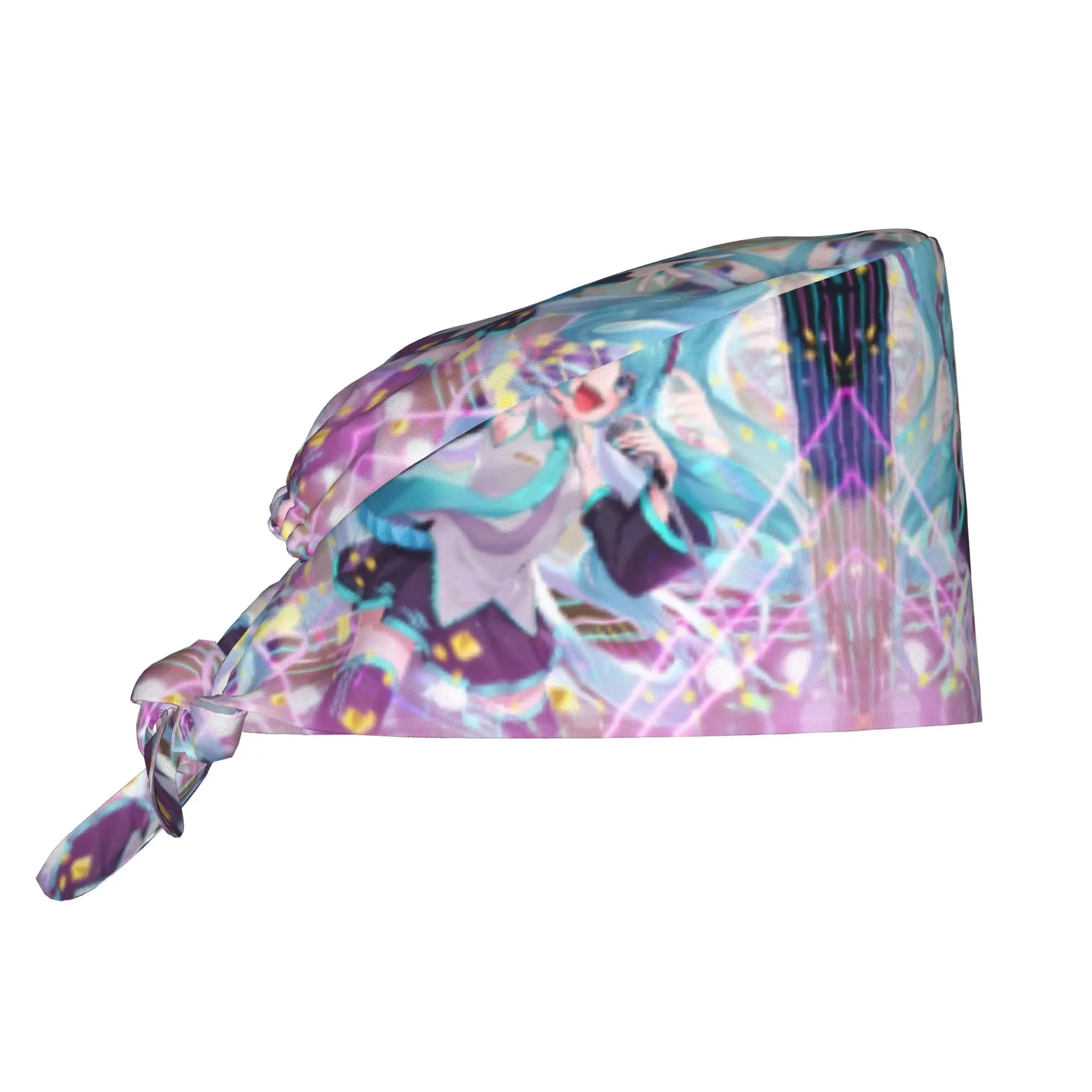 bones-personalizados-hatsune-miku-anime-toucas-cirurgicas-para-mulheres-e-homens-bones-de-manga-para-sala-de-cirurgia-toucas-de-operador-bones-para-trabalho-em-laboratorio