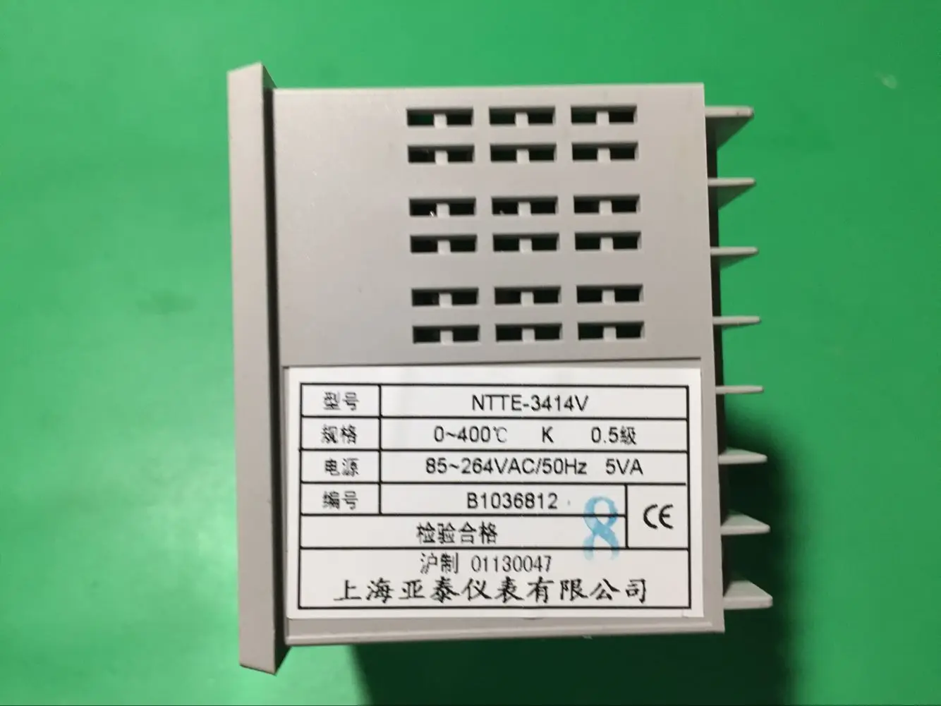 Shanghai Yatai Instrument NTTE-3000 3414V 3411V 3412V ironing machine time temperature controller