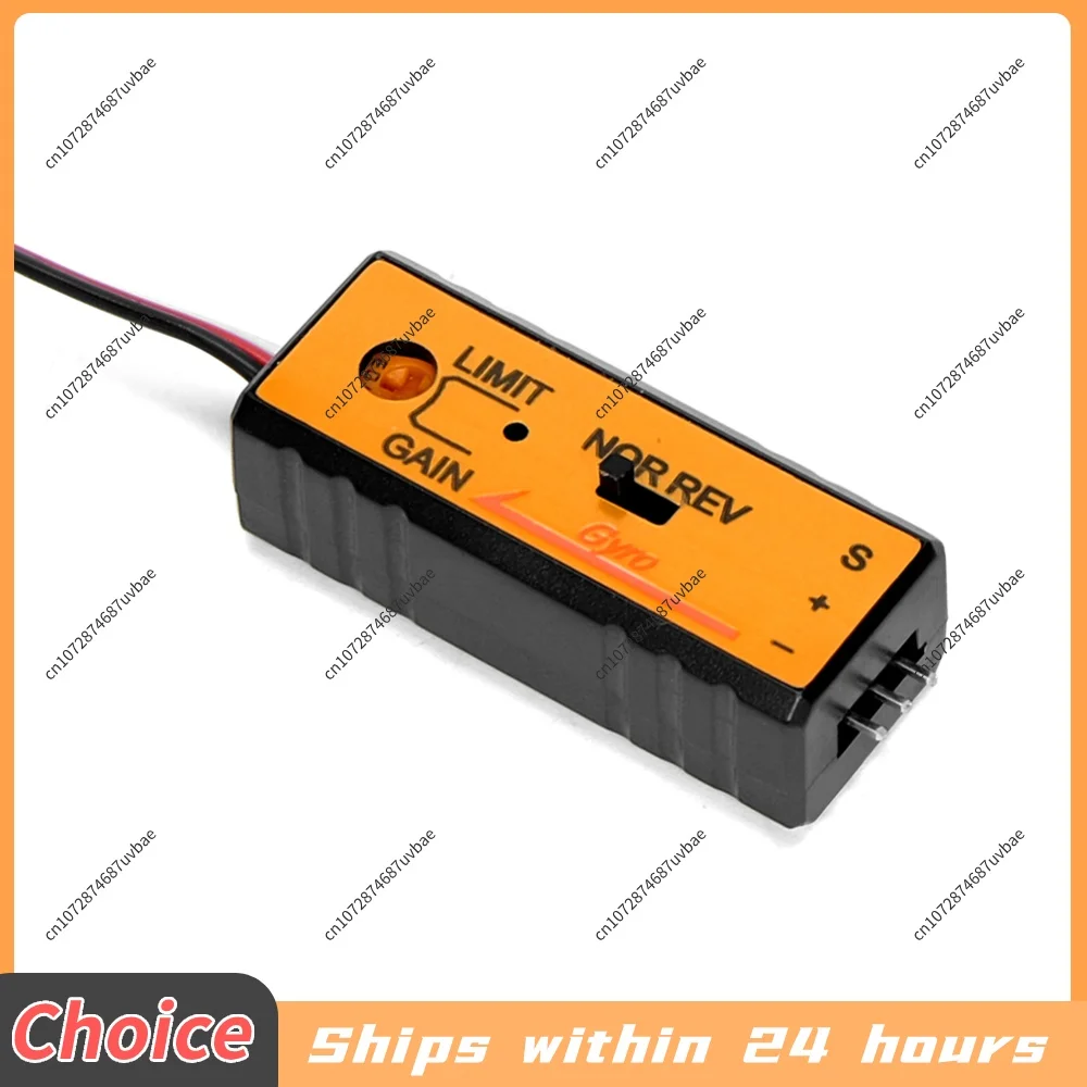Mini Gyro Gyroscope 4.8V-6V Gain Sensitivity Adjustment Module Modified Accessories for RC Car Drift Racing Car Steering Output
