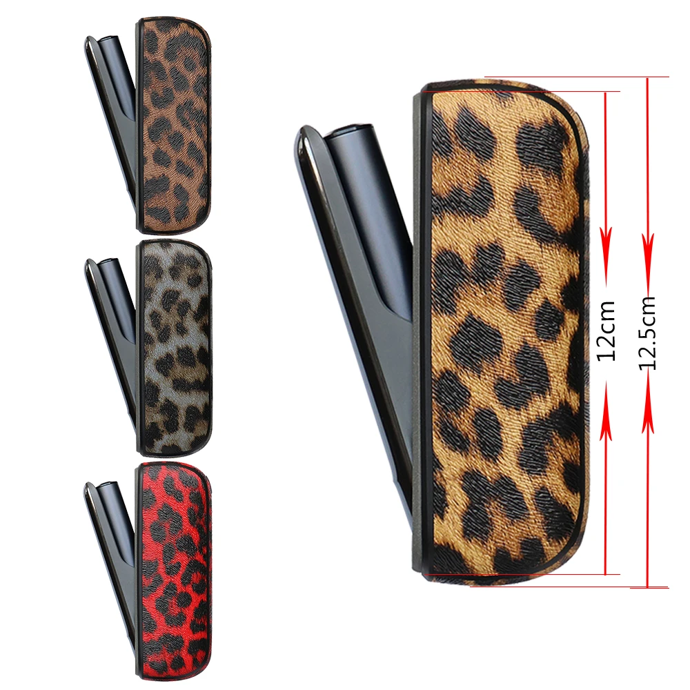 4 Colors Leopard Leather Case for IQOS ILUMA Cover Holder Pouch Protective for IQOS Accessories