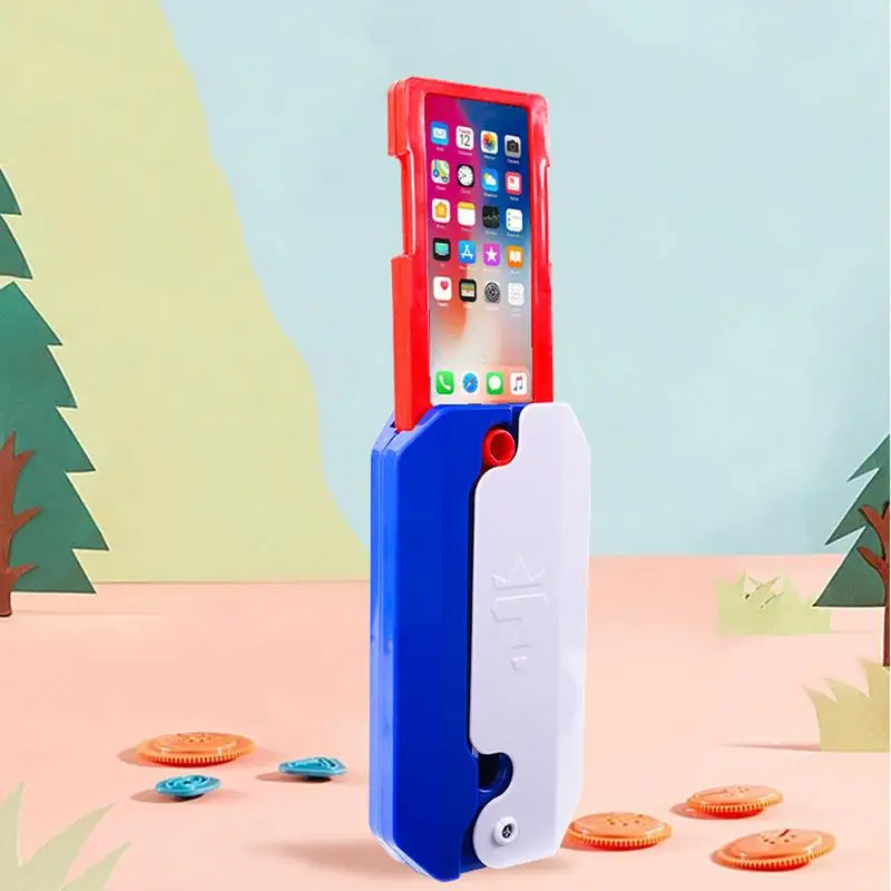 Custodia protettiva per telefono con coltello a carota divertente giocattolo antistress stampato in 3D copertura protettiva per tutto il corpo antigraffio per la maggior parte dei telefoni