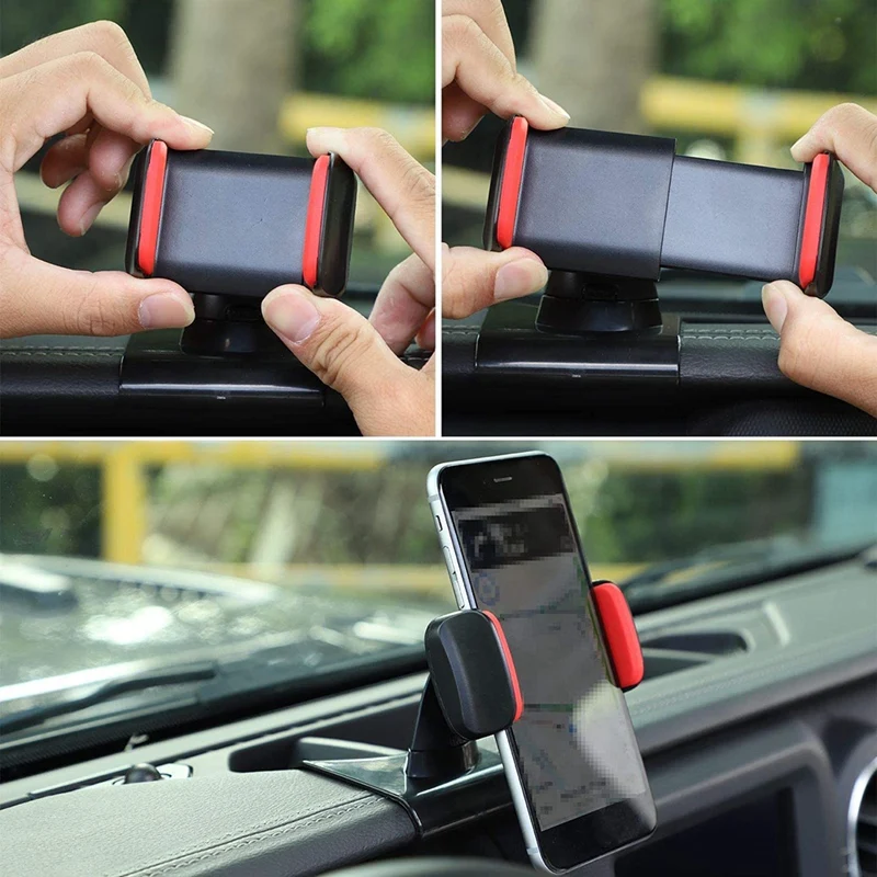 Phone Holder Cellphone Mount For 2018 2019 2020 2021 Jeep Wrangler JL Gladiator JT Interior Accessories