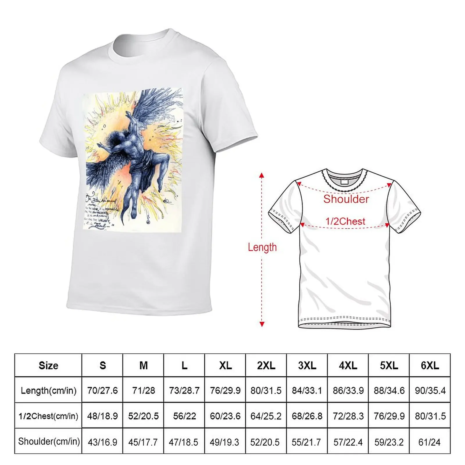 تي شيرت Icarus تي شيرت مطبوع عليه تي شيرت رجالي #2