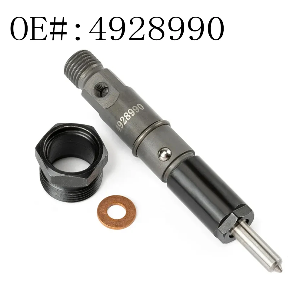 

New Diesel Fuel Injectors 4928990 For Dodge Cummins 6BT 5.9L Diesel Engine 1994-1998 0432131715 40-60 HP KDAL59P6 4BT Auto Parts