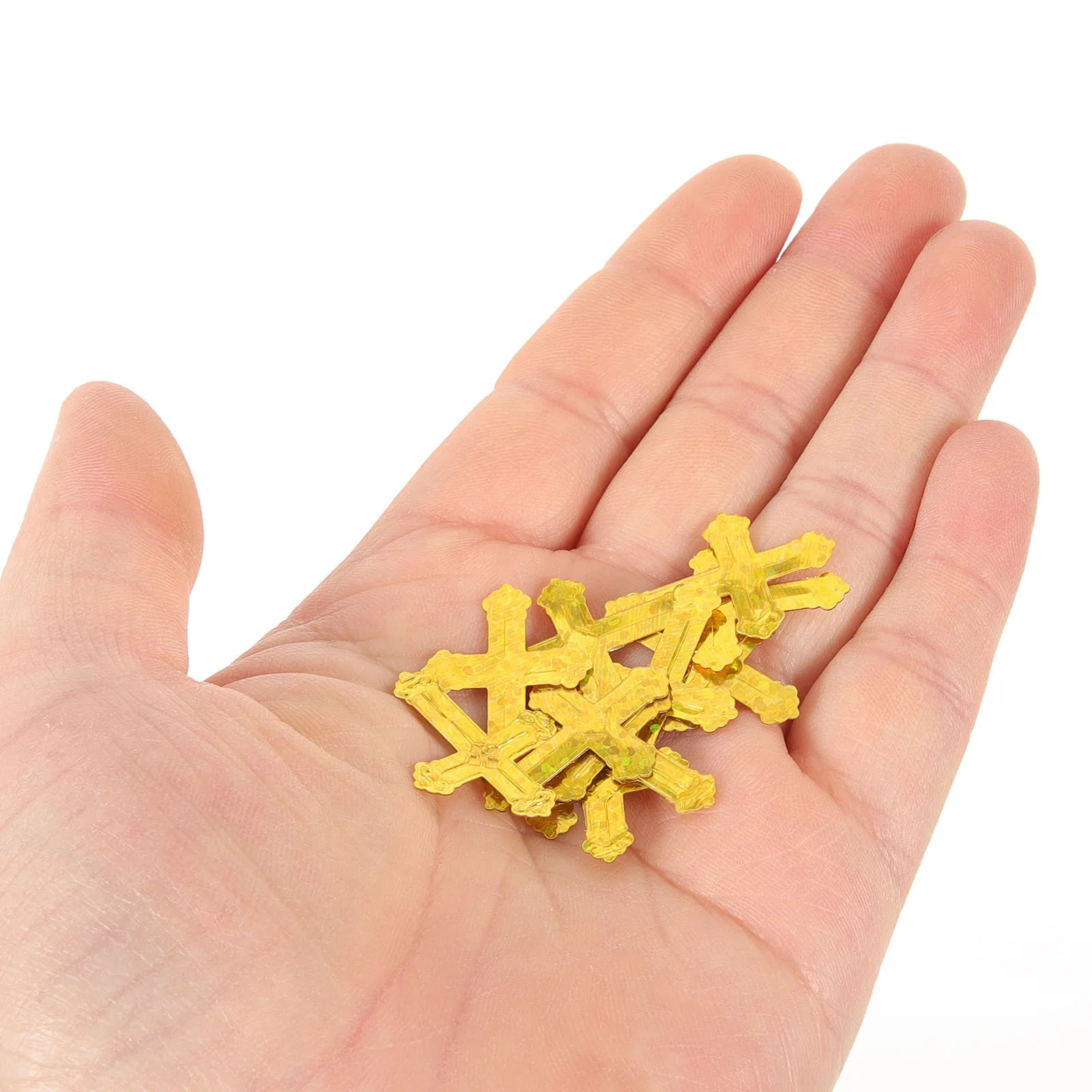 

Cross Confetti 2 Bags Gold Confetti for Church Christening Baptism Party Decorations Christening Decorations Cross