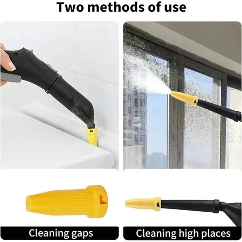 Kit de accesorios de repuesto A83G para limpiadores a vapor Karcher SC1 SC2 SC3 SC4 SC5, juego de cepillos de extensión para boquillas de suelo y almohadillas de junta tórica