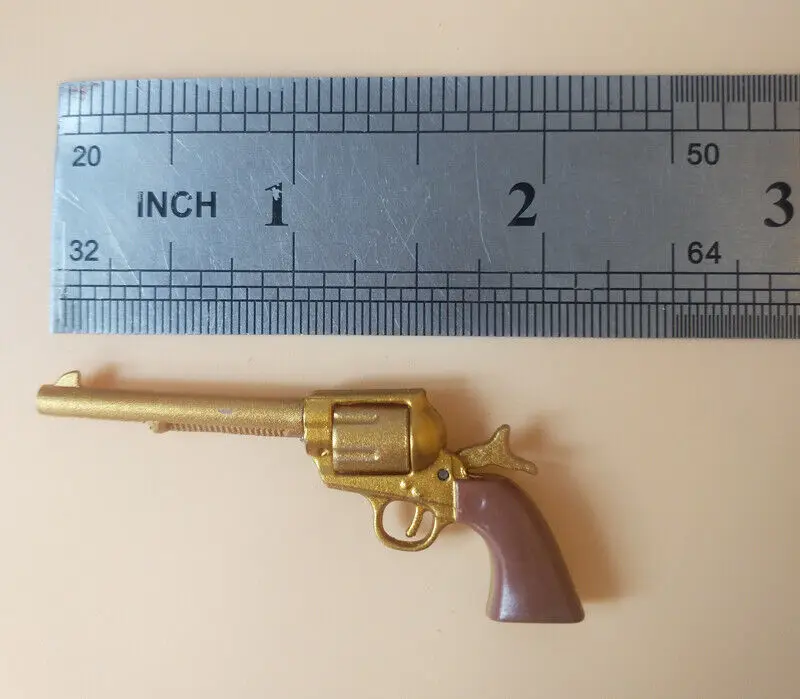 Golden 1/6 Cowboy revolver Models for 12\