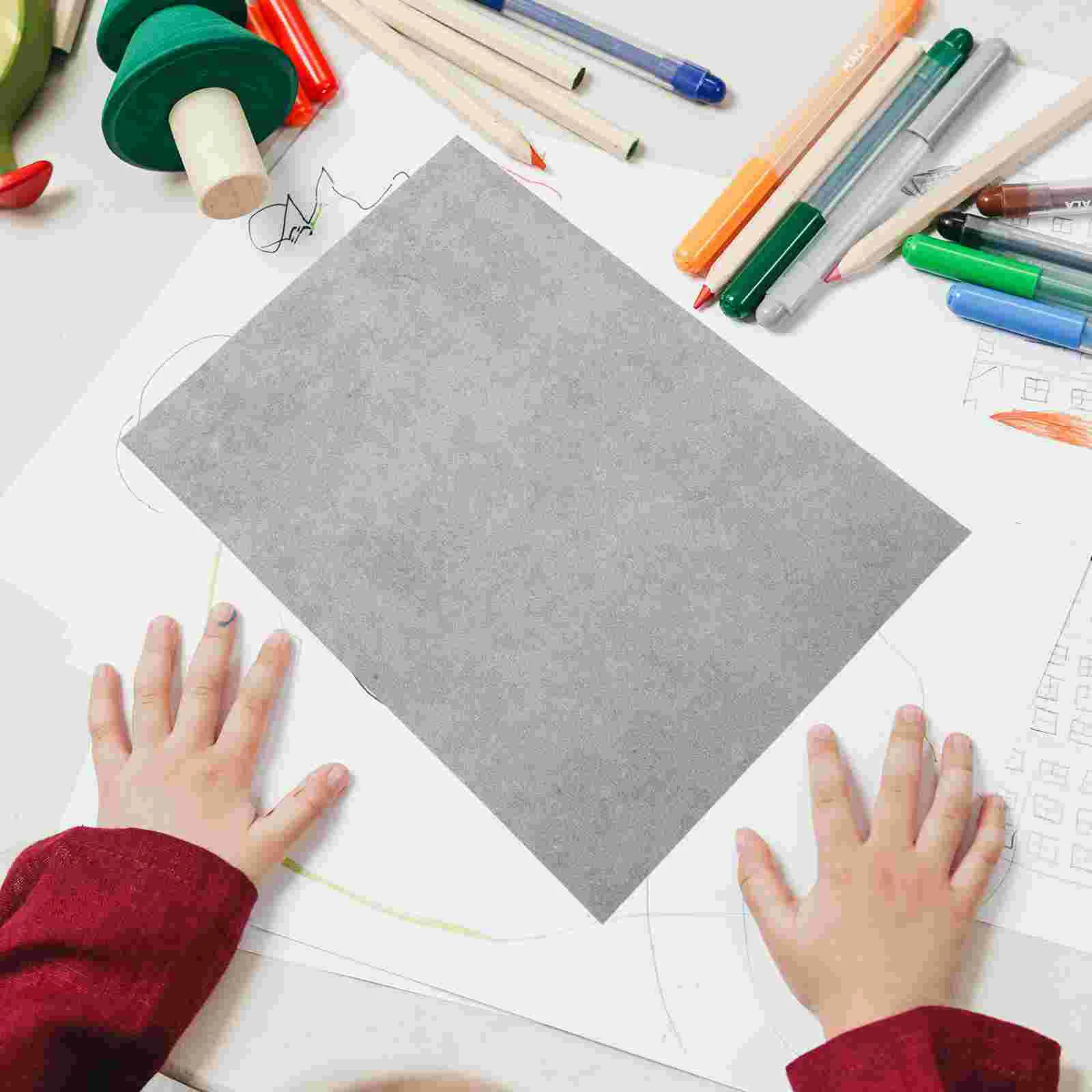 100 hojas de papel de traza para dibujo, grafito, transferencia de carbono, copia doméstica de un lado