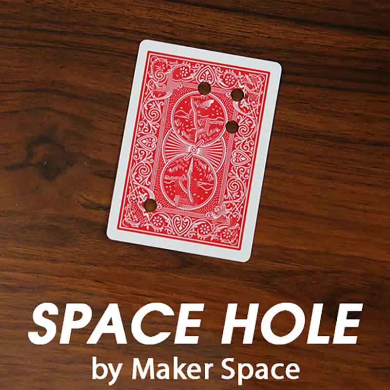 Space Hole Magic Tricks Black Holes Moving Card Change Magia Magician Close Up Street Illusions Gimmicks Poker Mentalism Props